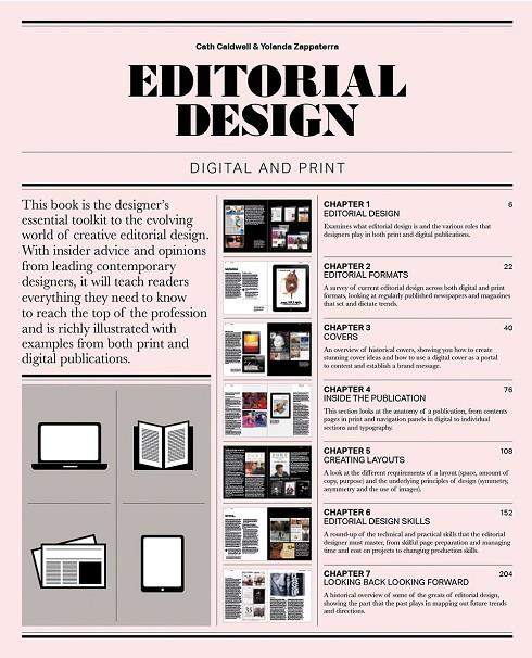 Editorial design : digital and print | 9781780671642 | Caldwell, Cath / Zappaterra, Yolanda